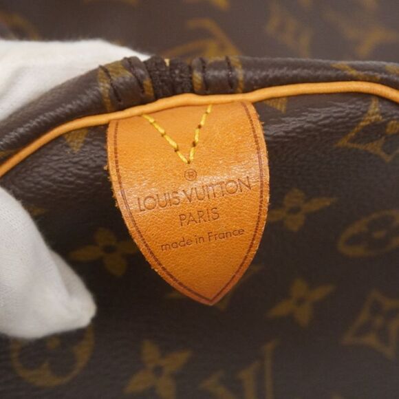 Louis Vuitton Boston Bag Monogram Keepall 55 M41424 Brown Men Women Unisex - Picture 5 of 10